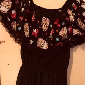 Dis de Los muertos dress